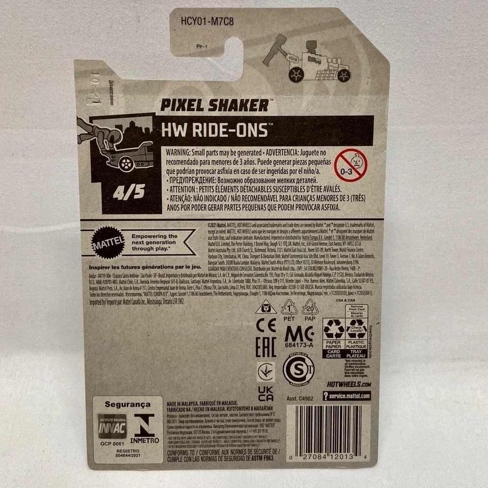 Hot Wheels Treasure Hunt Pixel Shaker 66/250 HW‎ Ride-Ons 4/5 TH Series 1:64 NIP